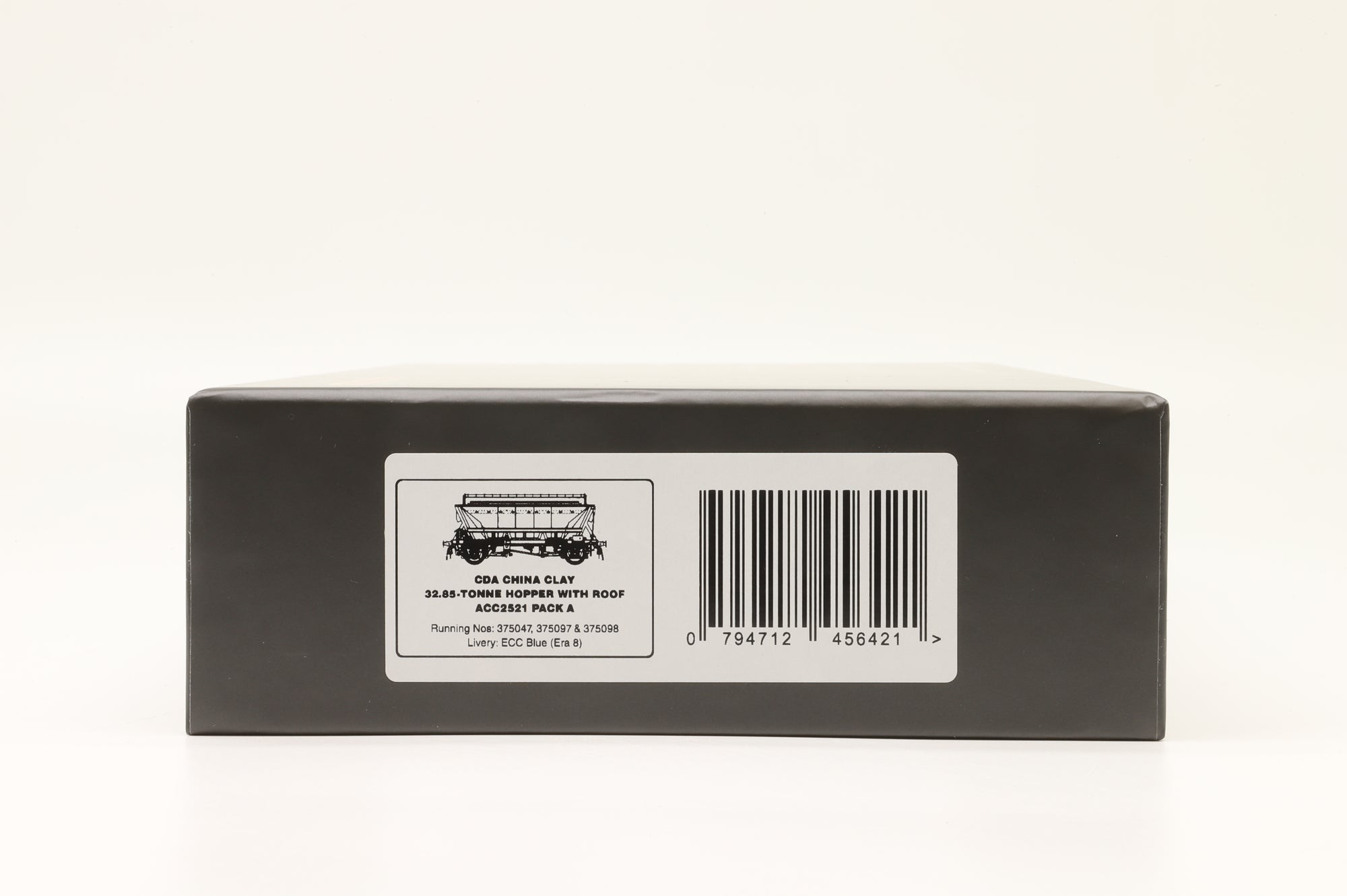 Accurascale OO ACC2521 Triple Pack(A) of CDA Hoppers in ECC Blue Livery