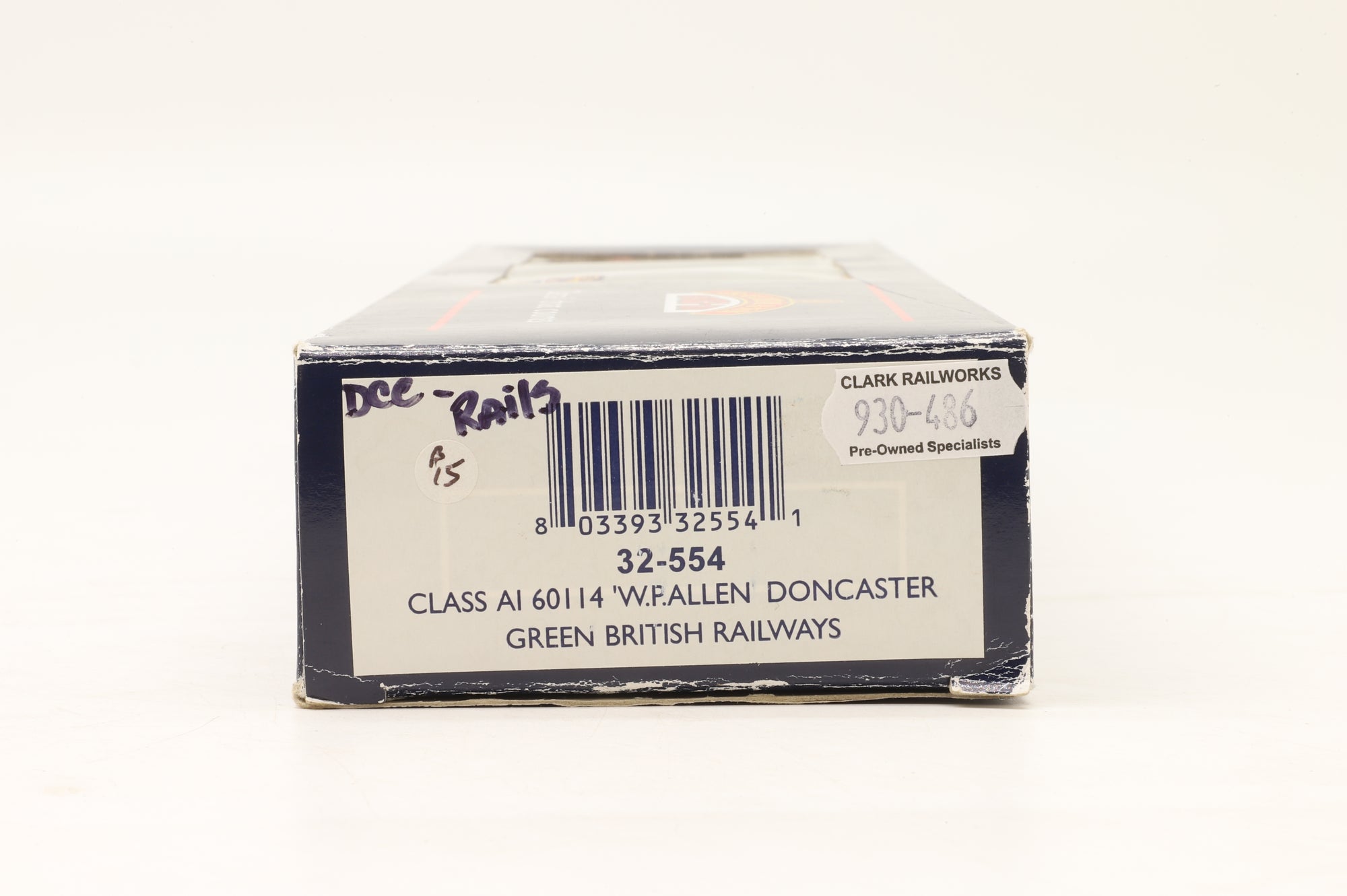 Bachmann OO 32-554 Class A1 60114 'W.P. Allen' in Doncaster Green w/ Gill Sans BR Script