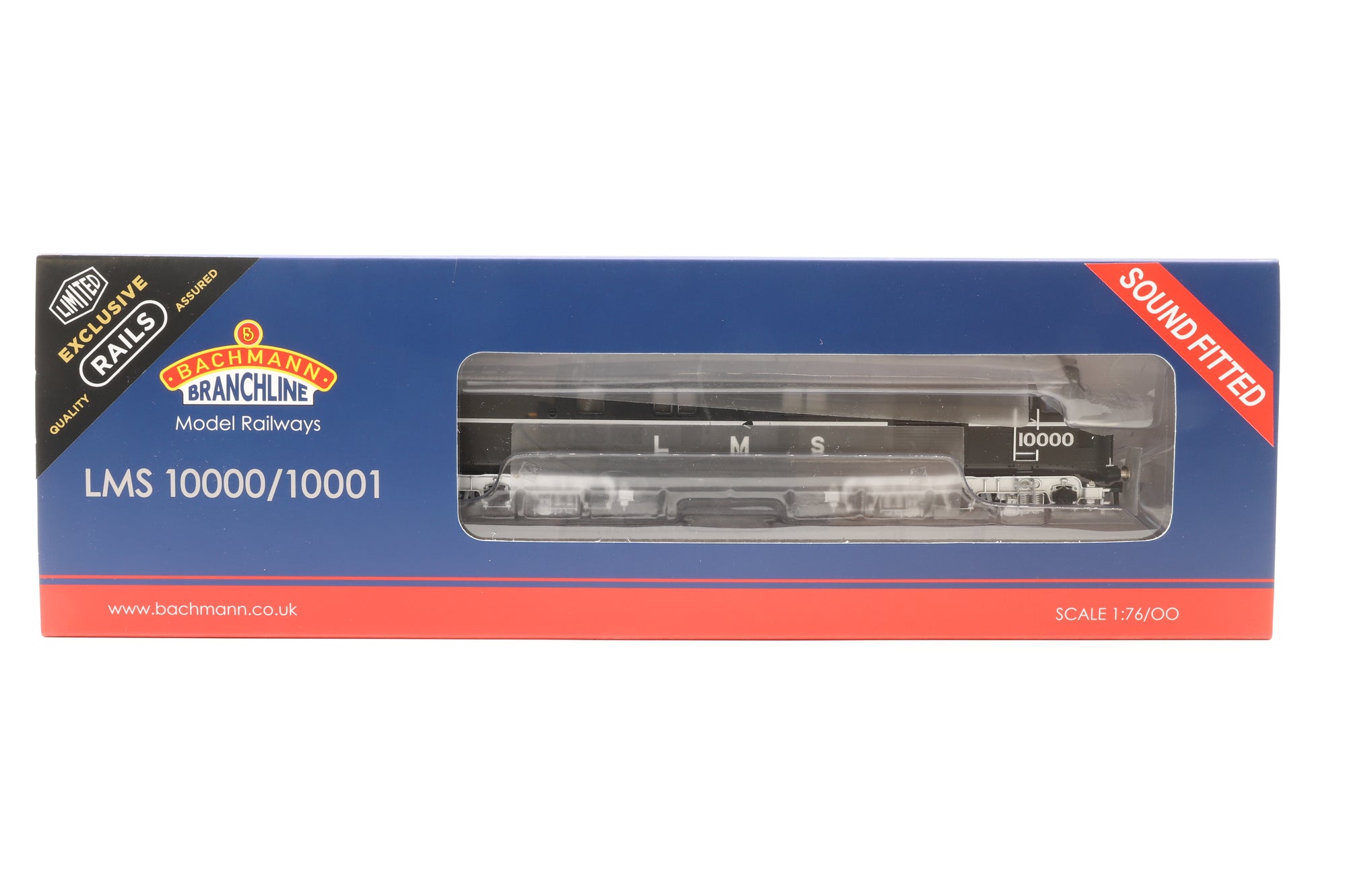 Bachmann OO 31-999ZSF LMS 10000 in LMS Black/Silver – DCC Sound