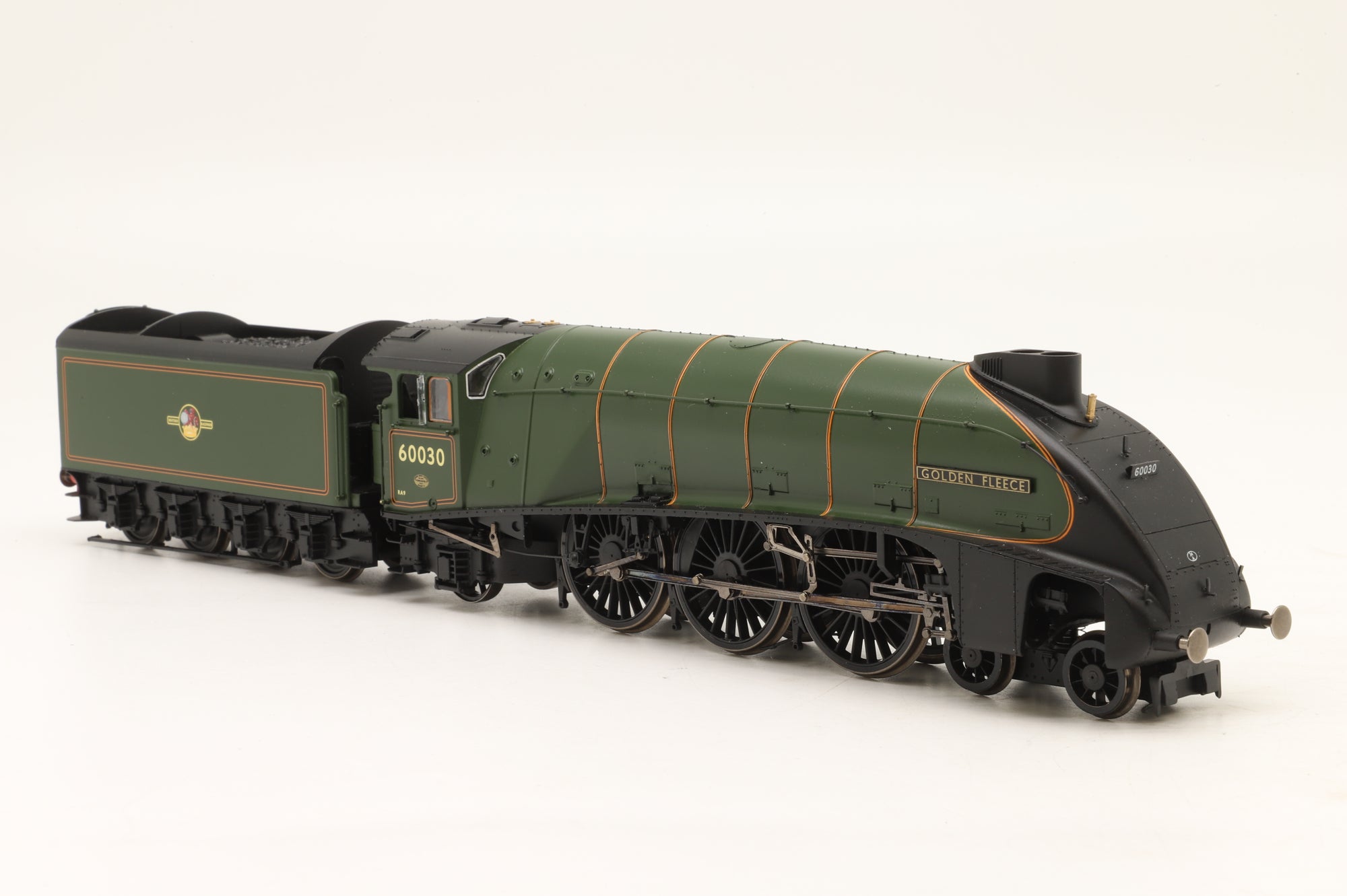 Hornby OO R3994 Class A4 '60030' 'Golden Fleece' BR Lined Green L/C DCC Fitted