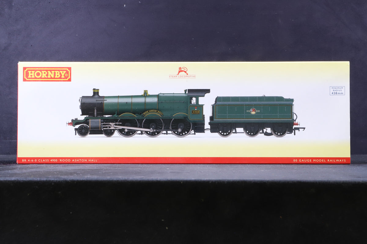 Hornby OO R3205 Class 49xx 4-6-0 &#39;4965&#39; &#39;Rood Ashton Hall&#39; BR Green L/C