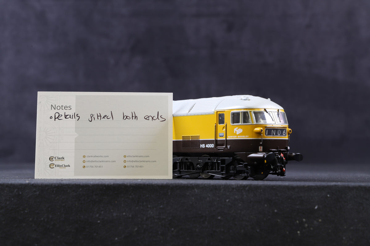 Heljan OO 4000 Hawker Siddeley Brush HS4000 &#39;Kestrel&#39; Prototype Diesel Electric Loco Ltd Ed 1026/ 4000