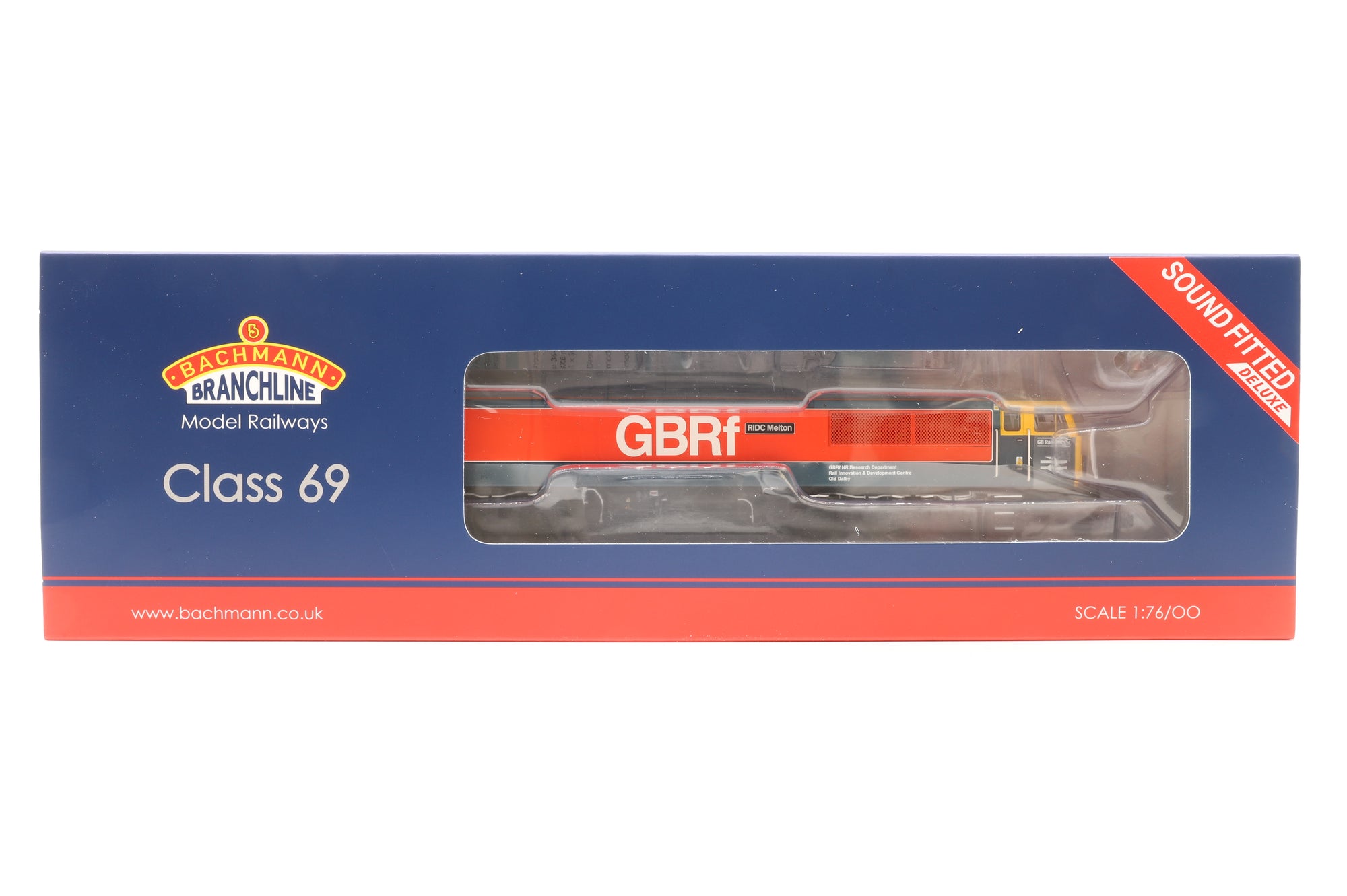 Bachmann OO 35-779KSFX Class 69 69004 'RIDC Melton' in RBRF BR RTC (Retro Livery) – DCC Sound