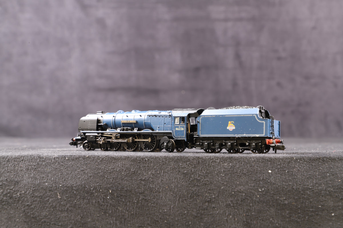 Graham Farish N 372-186Princess Cornation Class &#39;46226&#39; &#39;Duchess of Norfolk&#39; BR Blue E/C, DCC Fitted