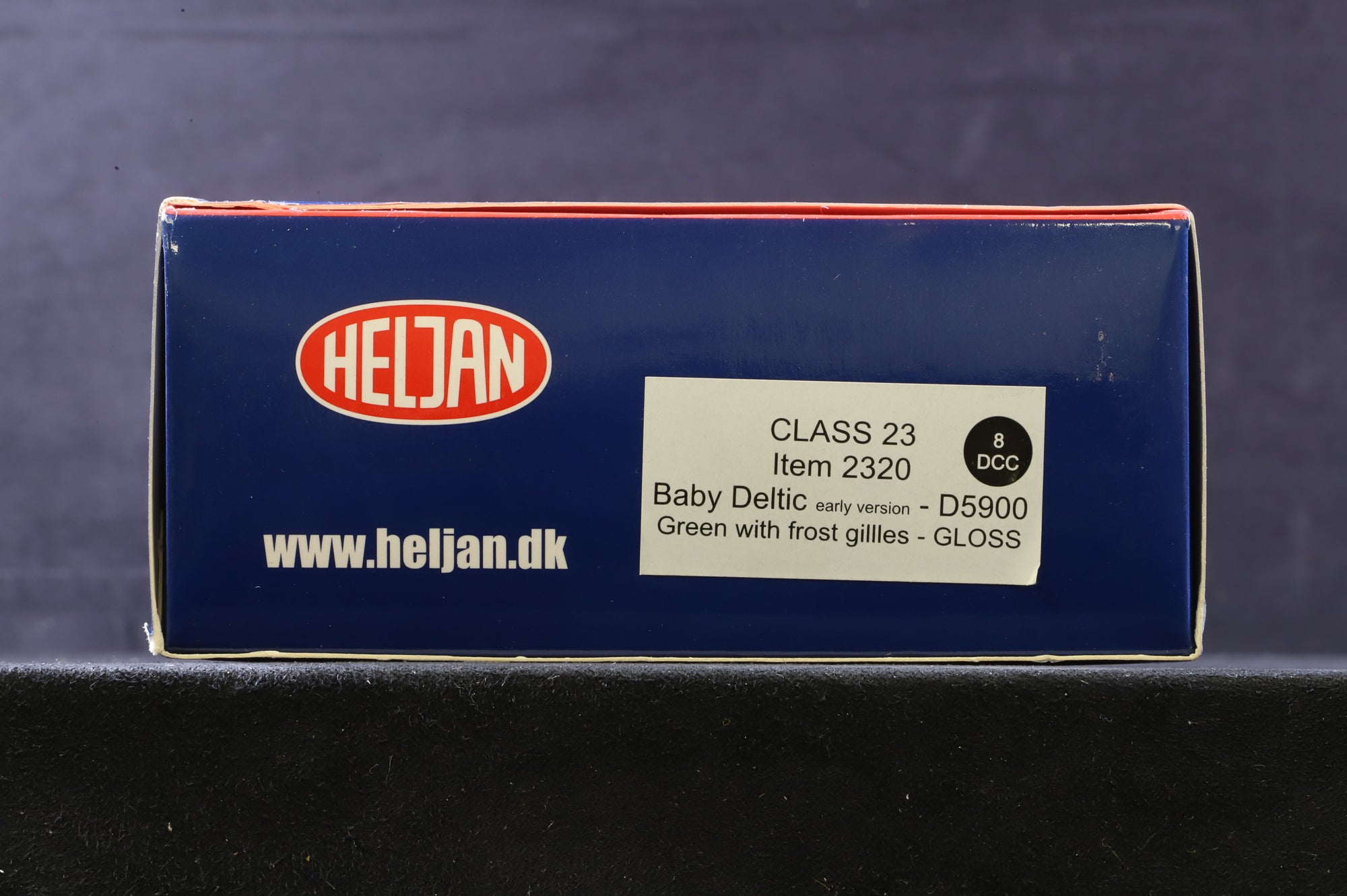 Heljan OO 2320 Class 23 Baby Deltic 'D5900' BR Green Headcode Discs & Frost Grilles Glossed