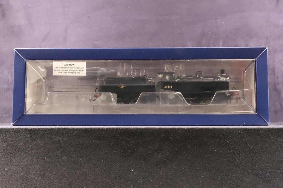 Bachmann OO 31-625 Class 3F &#39;43474&#39; BR Black L/C