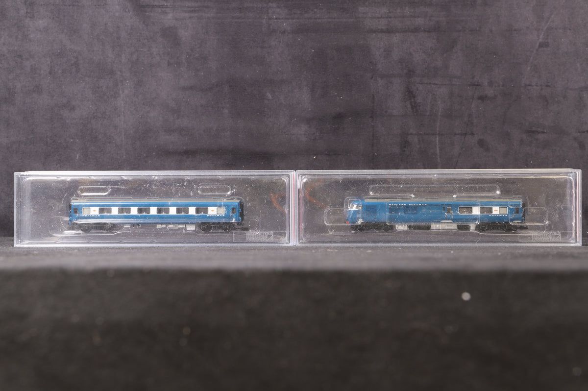 Graham Farish N 371-730 Class 251 Blue Pullman 4 Car Midland Set Nanking Blue, DCC Fitted