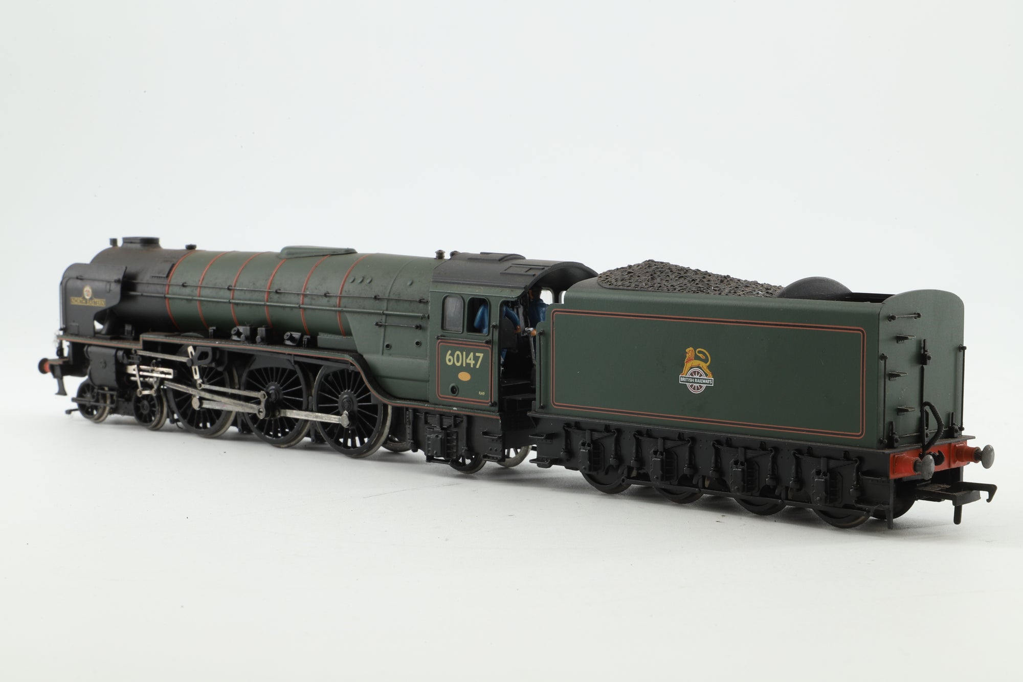 Bachmann OO Class A1 60147 'North Eastern' in Lined BR Green w/ Early Crests