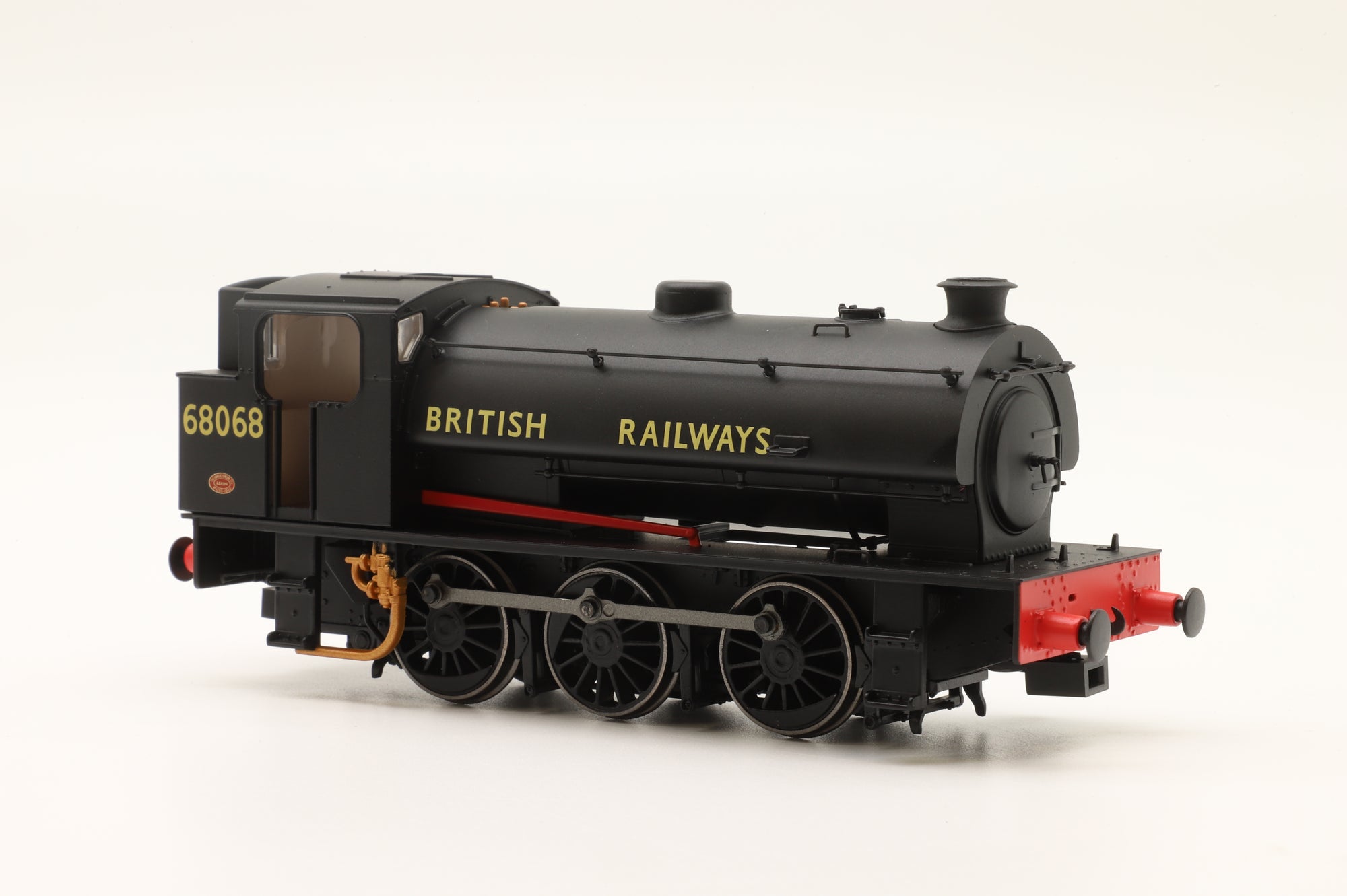 DJ Models OO DJMOOJ94-005 J94 Tank 68068 w/ Tall Bunker in BR Black w/ Early Gill Sans Lettering