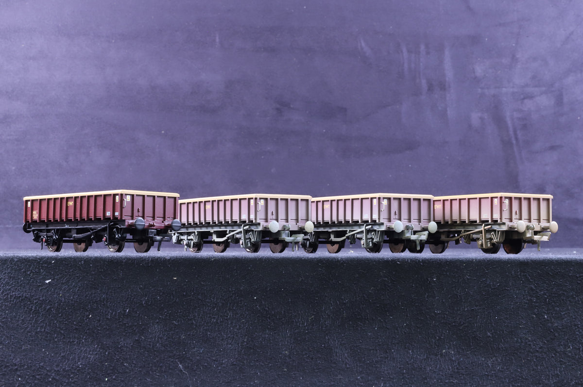 Bachmann OO Rake Of 8 MFA EWS Wagons Weathered