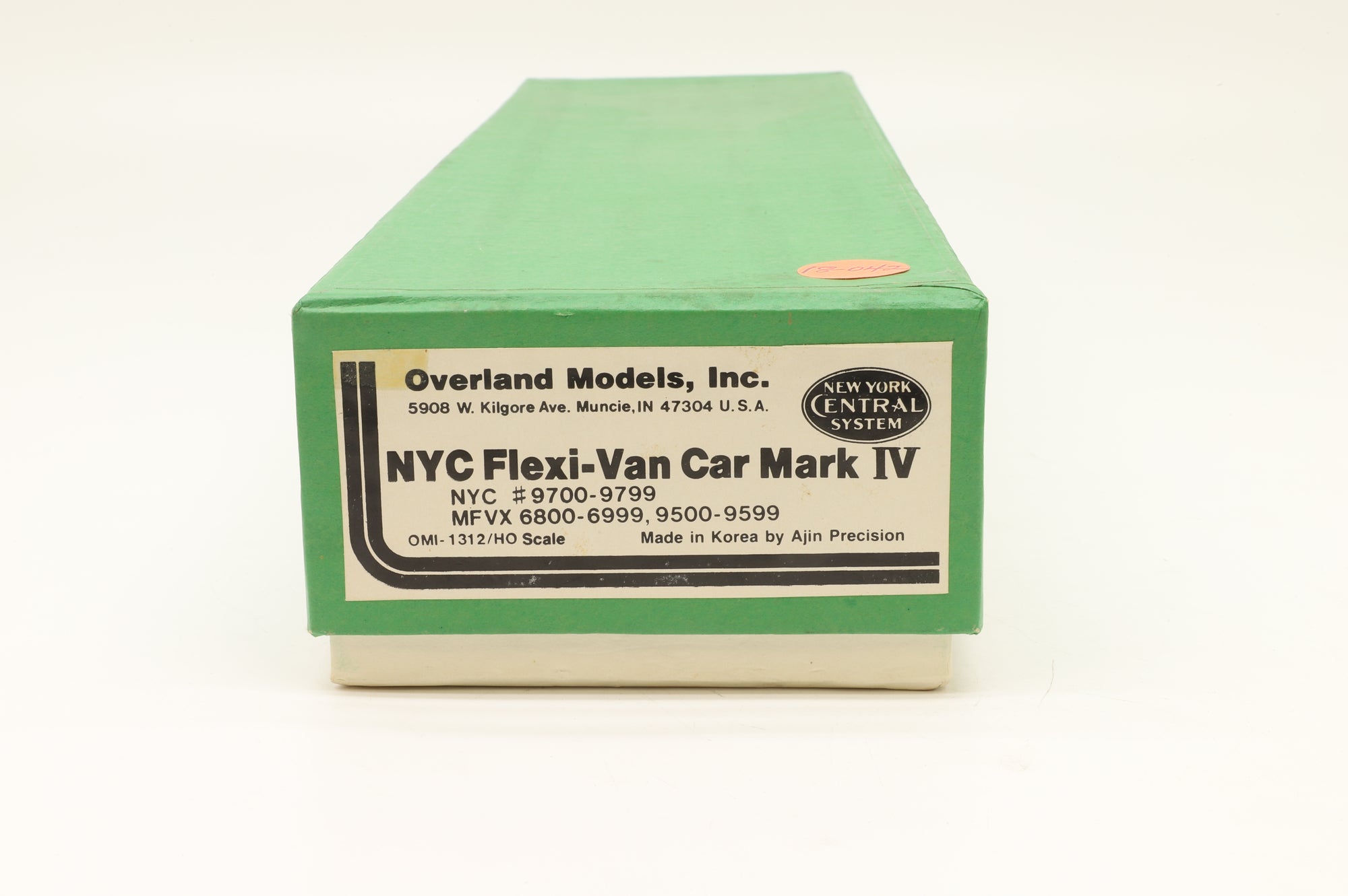 Overland Models HO Brass OMI-1312 NYC Flexi-Van Car Mark IV Unpainted