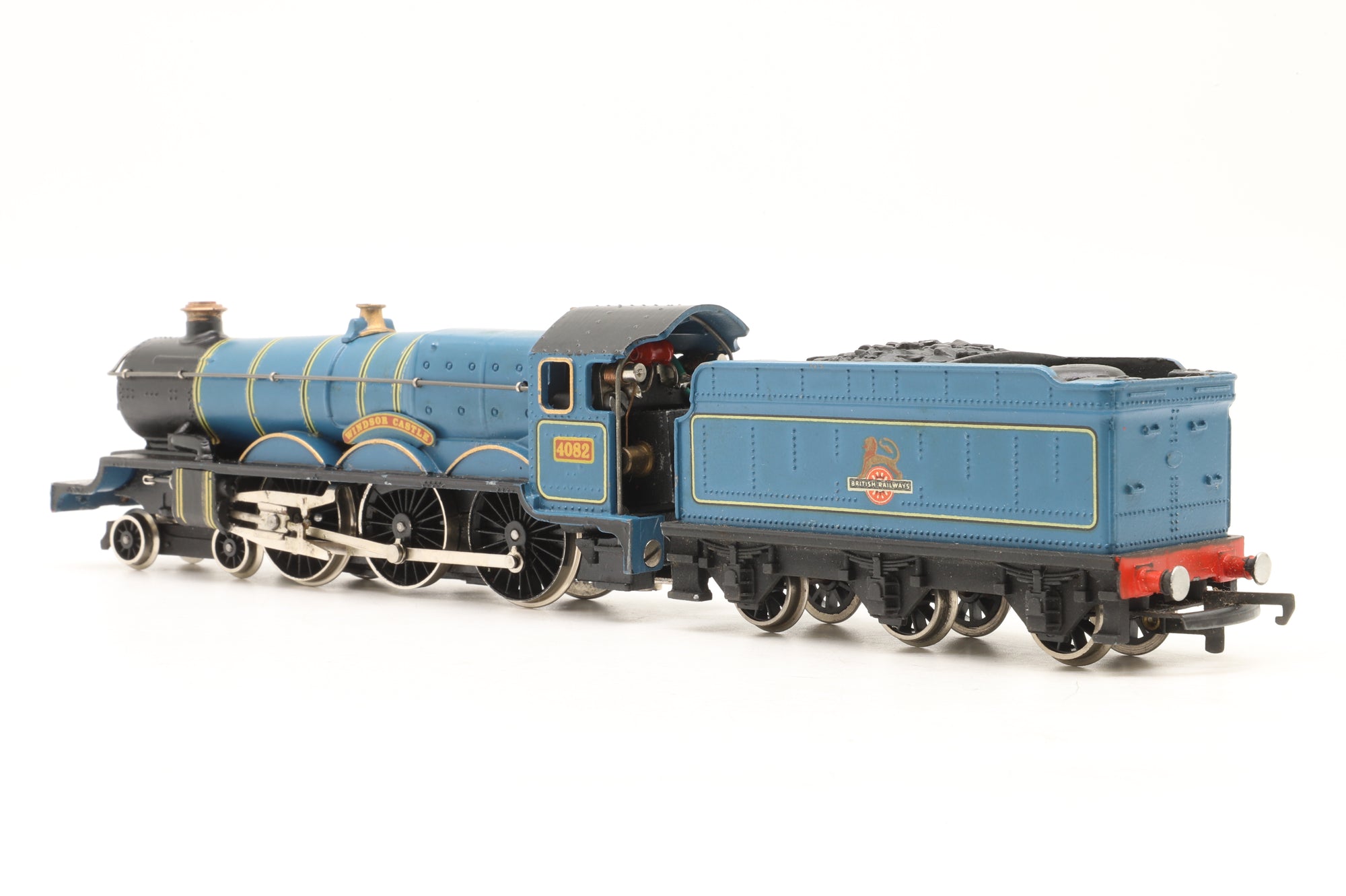 Wrenn OO W2223 Castle Class 4-6-0 4082 'Windsor Castle' BR Blue Early crest