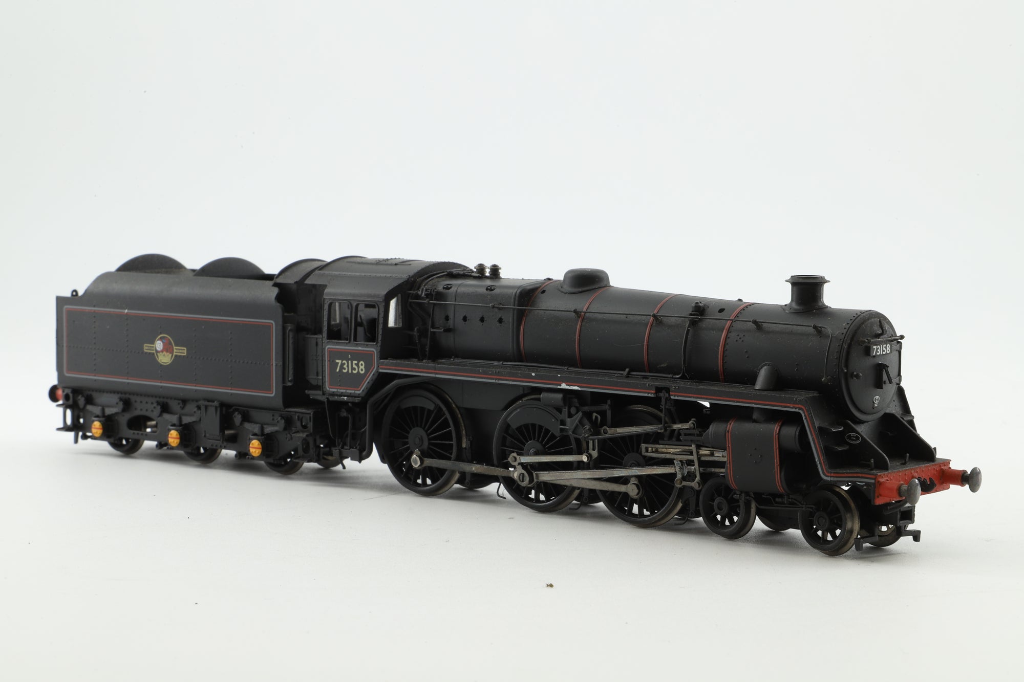Bachmann OO 32-501 Class 5MT 73158 in Lined BR Black w/ 1B Tender & Late Crests