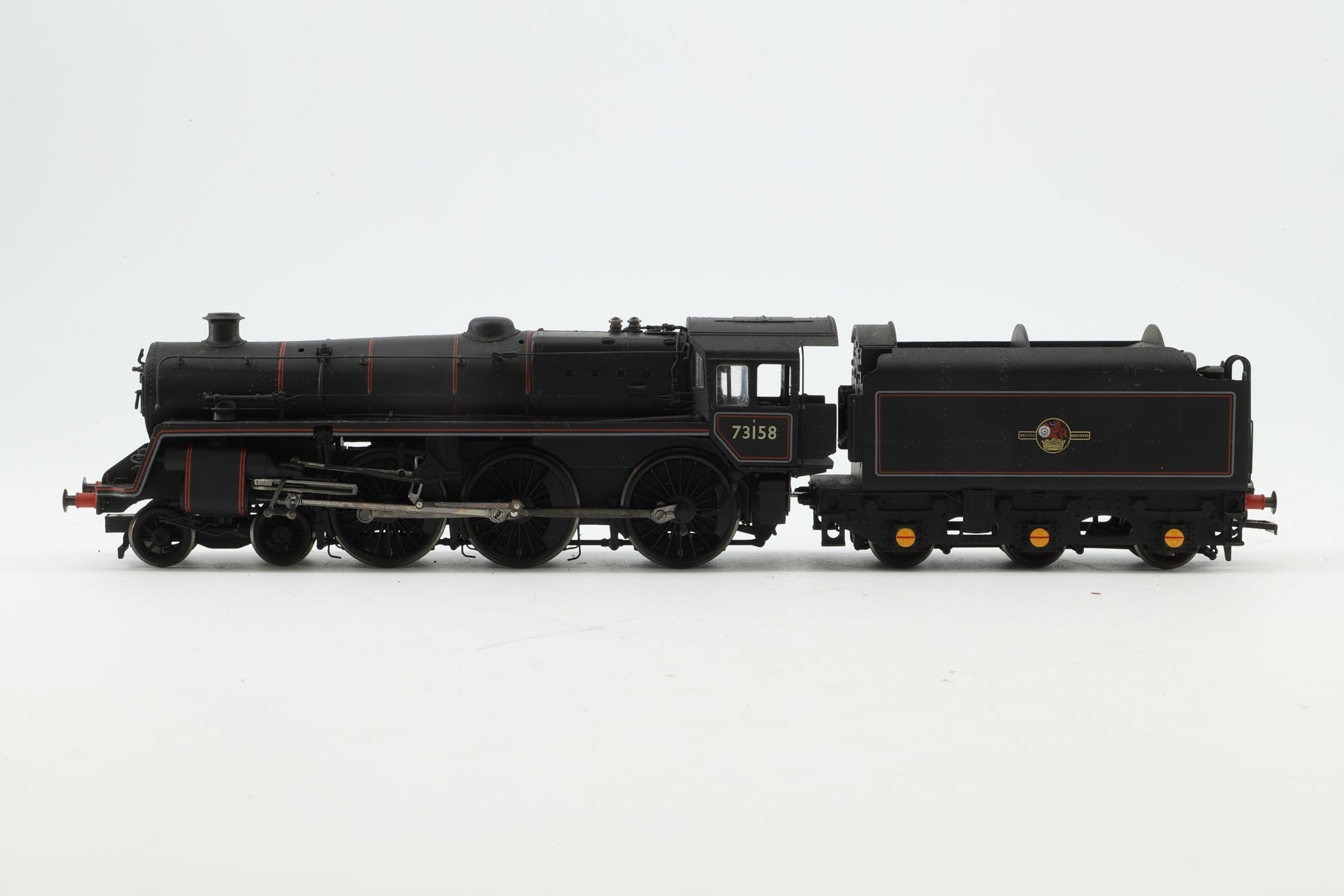 Bachmann OO 32-501 Class 5MT 73158 in Lined BR Black w/ 1B Tender & Late Crests