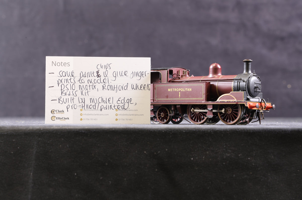 Radley Models Kit OO Kit Built 0-4-4 Metropolitan &#39;1&#39;