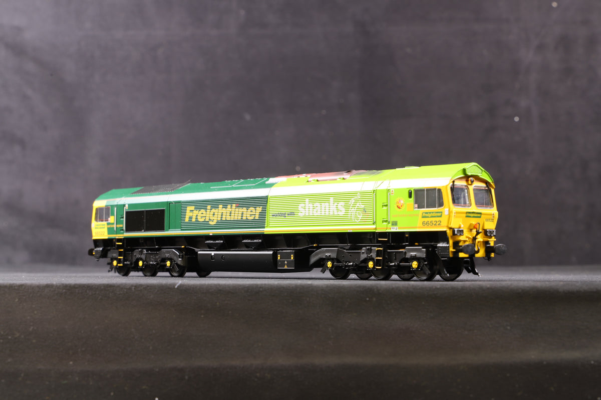 Bachmann OO 32-726DS Class 66 Diesel &#39;66522&#39; Freightliner Shanks, DCC Sound