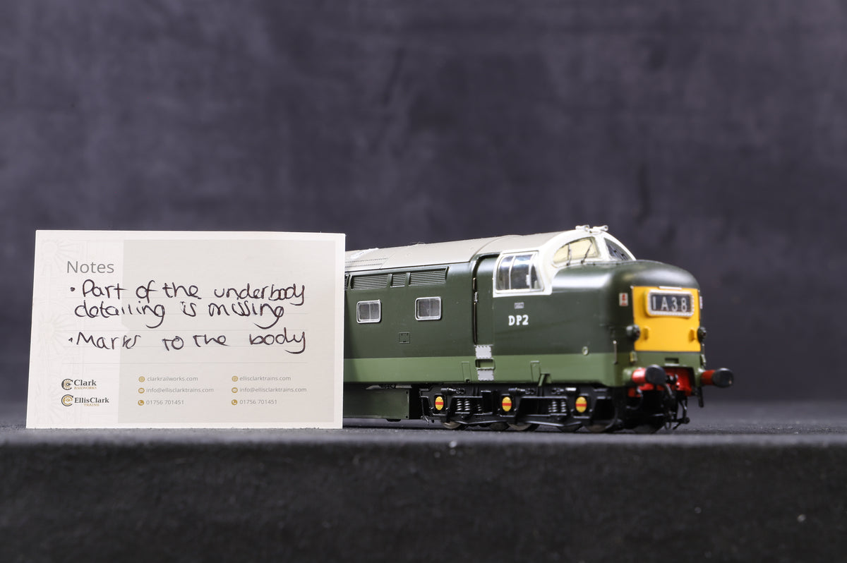 Heljan OO 4011 English Electric DP2 Prototype BR Two-Tone Green
