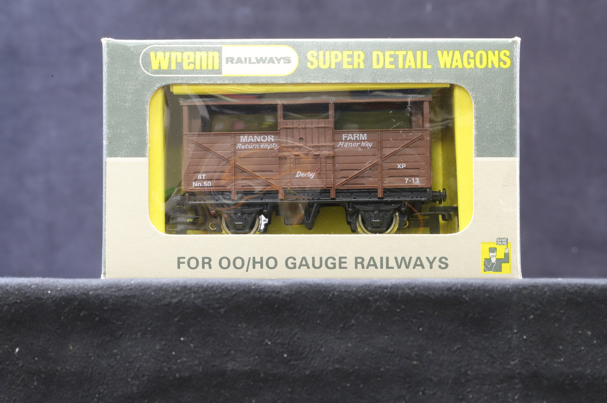 Wrenn Railways OO W5504 &#39;Manor Farm&#39; Wagon Limited Edition