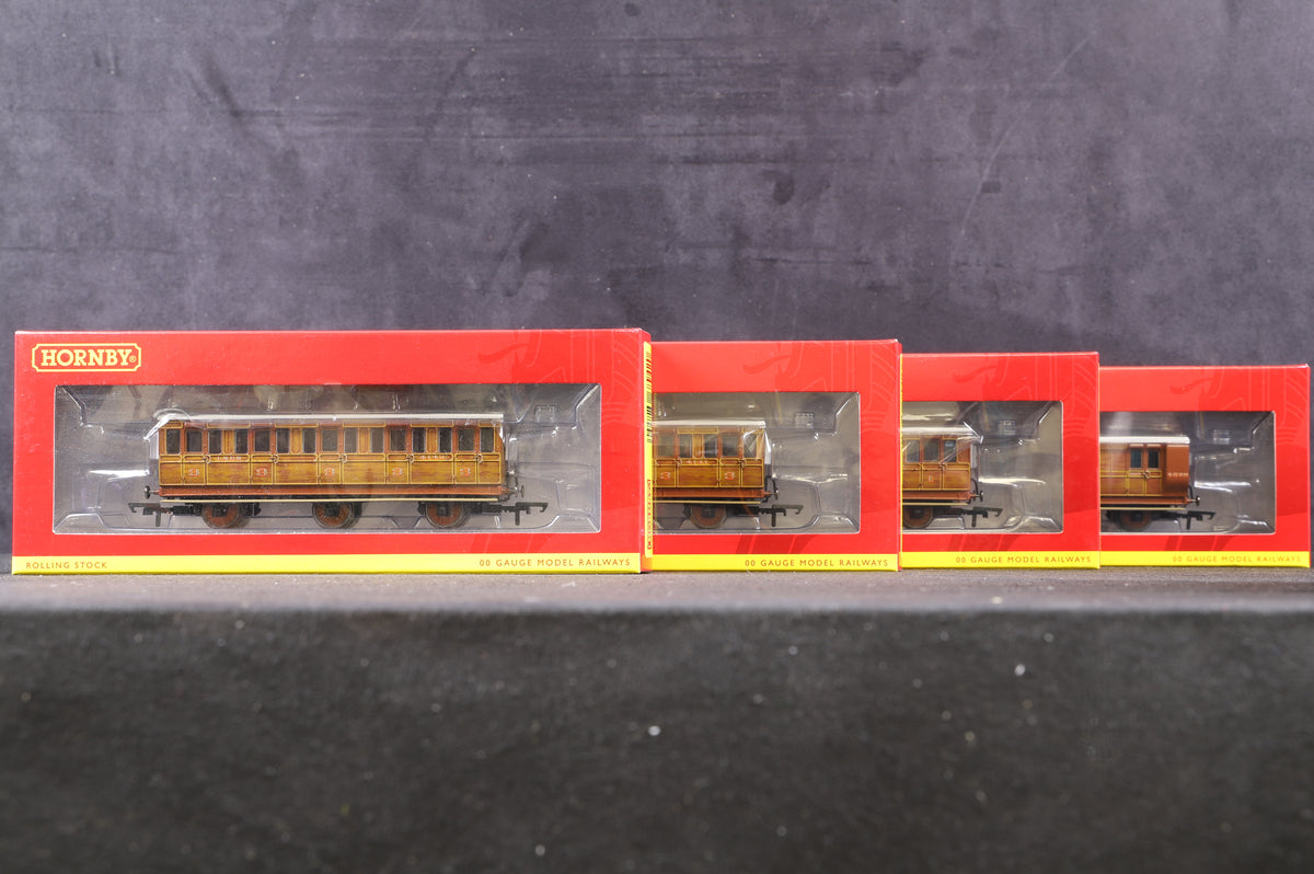 Hornby OO Rake Of 4 LNER 6 Wheel Coaches