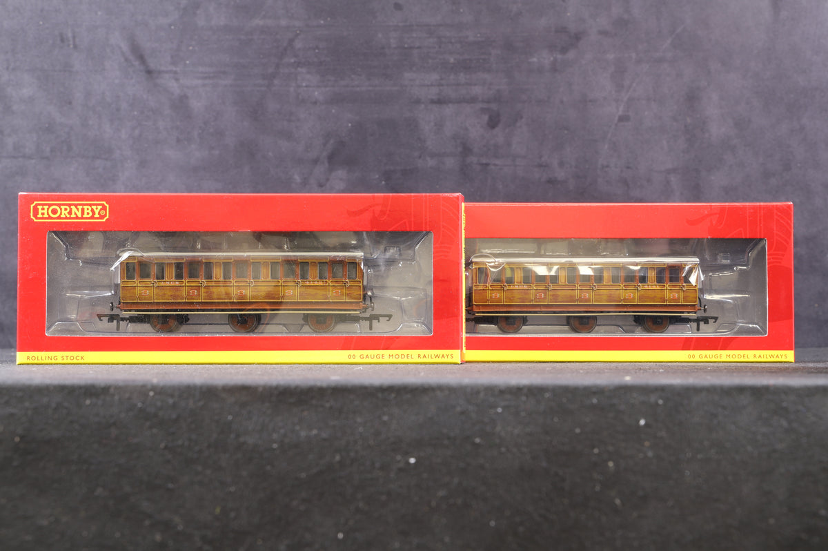 Hornby OO Rake Of 4 LNER 6 Wheel Coaches