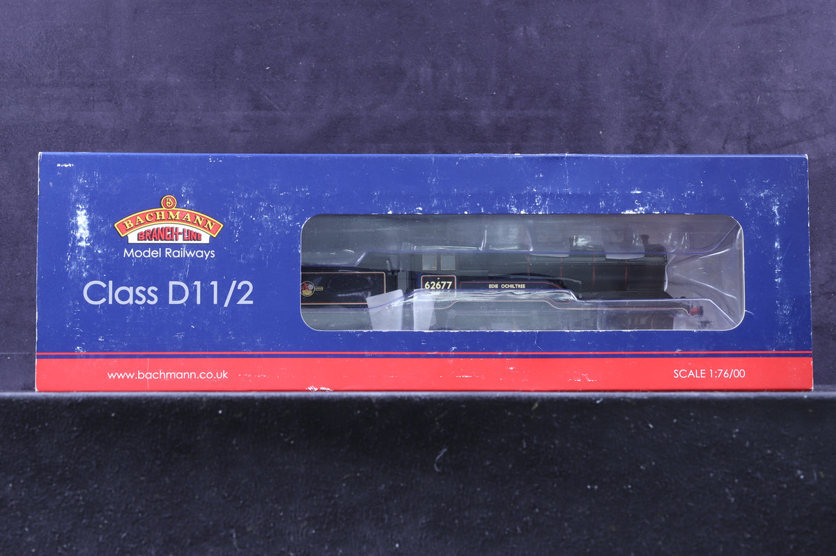Bachmann OO 31-136 Class D11 &#39;62677&#39; &#39;Edie Ochiltree&#39; BR Black L/C