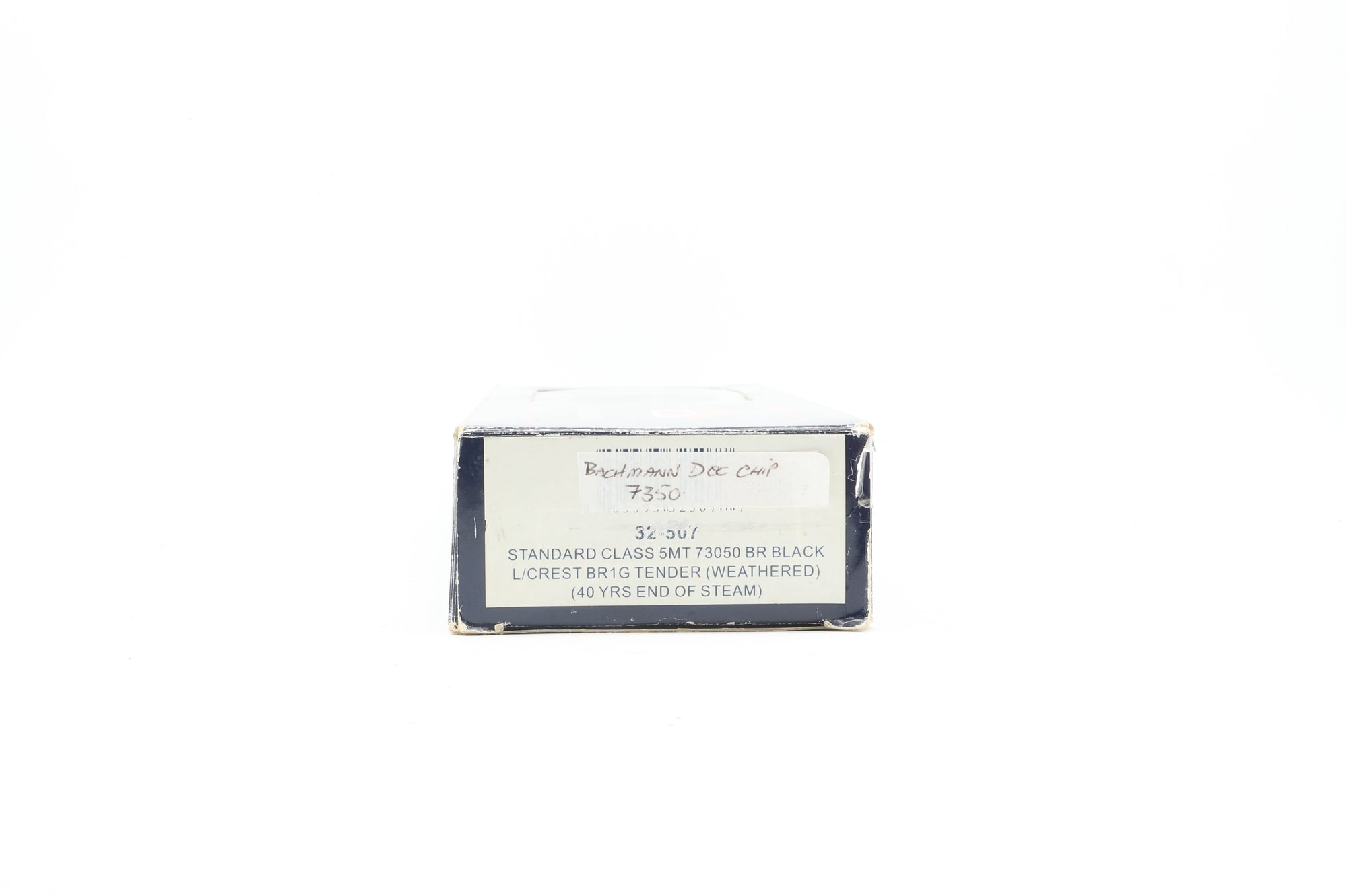 Bachmann OO 32-507 Standard Class 5MT BR Black Late Crest BR1G Tender '73050', DCC Fitted, Weathered - 40 Years End of Steam