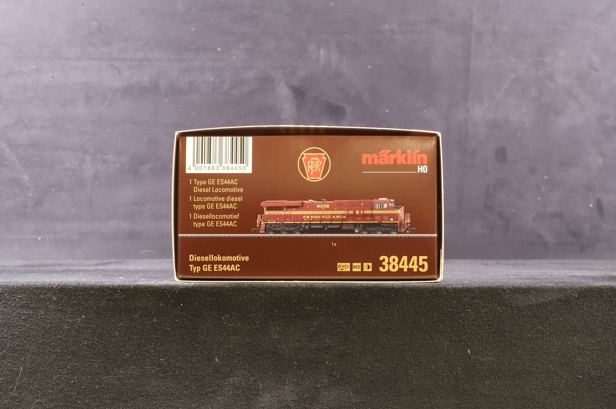 Marklin HO 38445 Type GE ES44AC Diesel Locomotive 'Pennsylvania RR' MFX Sound