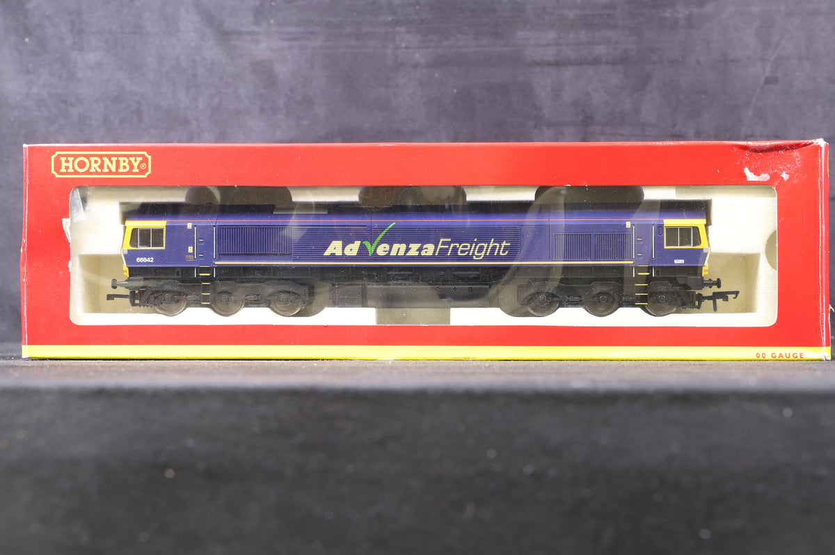 Hornby OO R2954 Co-Co Class 66 &#39;66842&#39; Diesel Advenza