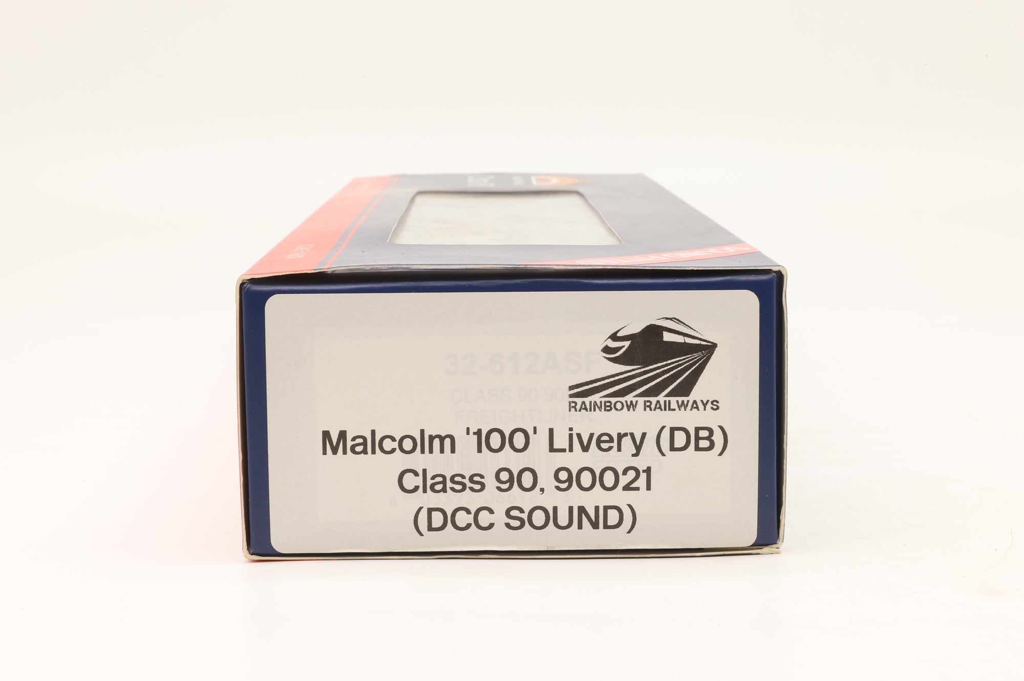 Bachmann OO Class 90 90021 in Malcolm Rail '100' Livery – DCC Sound