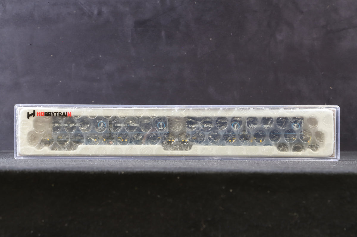 Hobbytrain N 497845 Twin Pack Of Kuehne &amp; Nagel Wagons