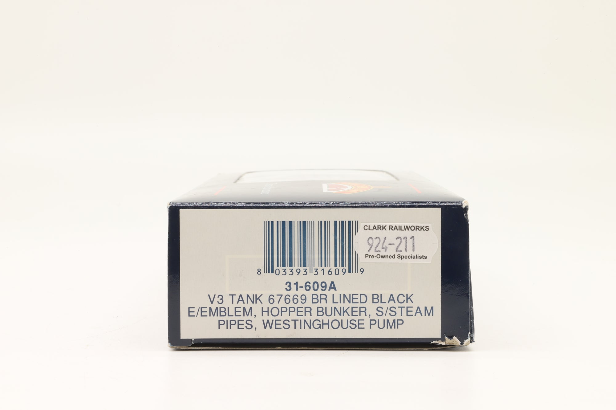 Bachmann OO 31-609A Class V3 Tank '67669' BR Lined Black E/C Hopper Bunker