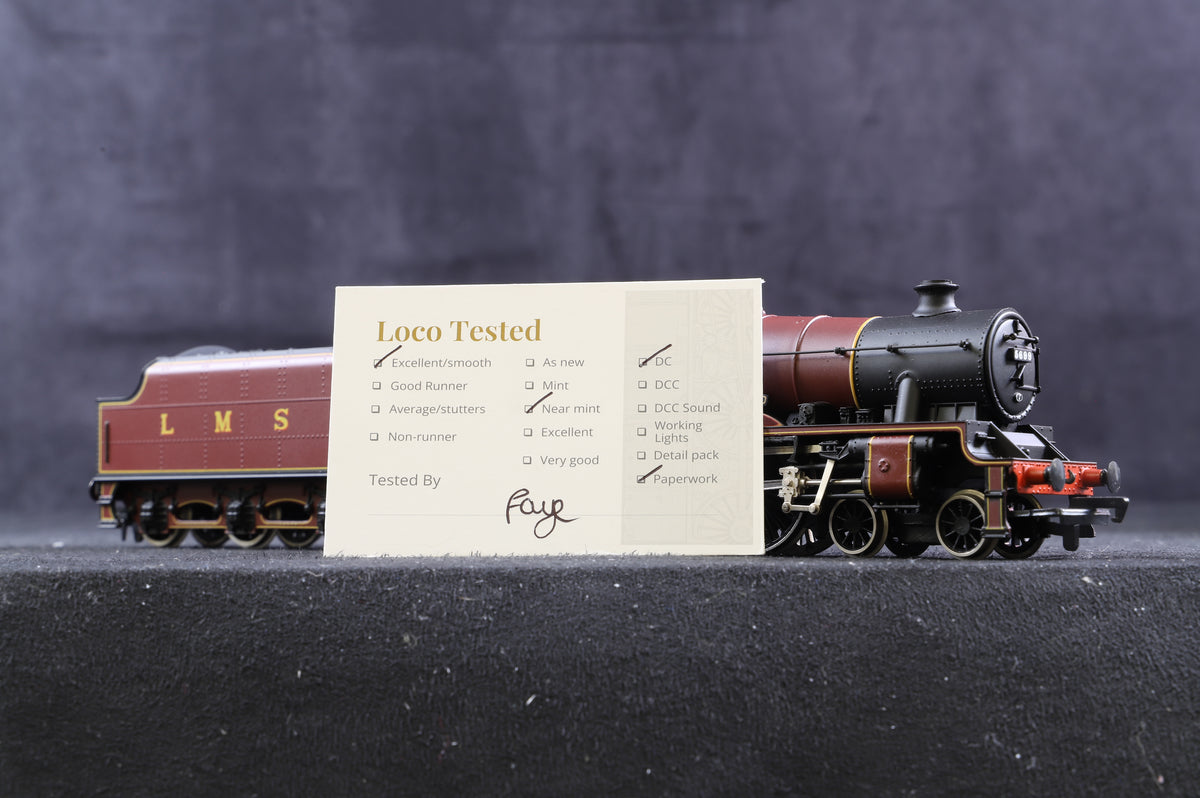 Bachmann OO 31-150A Jubilee Class &#39;5699&#39; &#39;Galatea&#39; LMS Crimson Ltd Ed 228/ 600