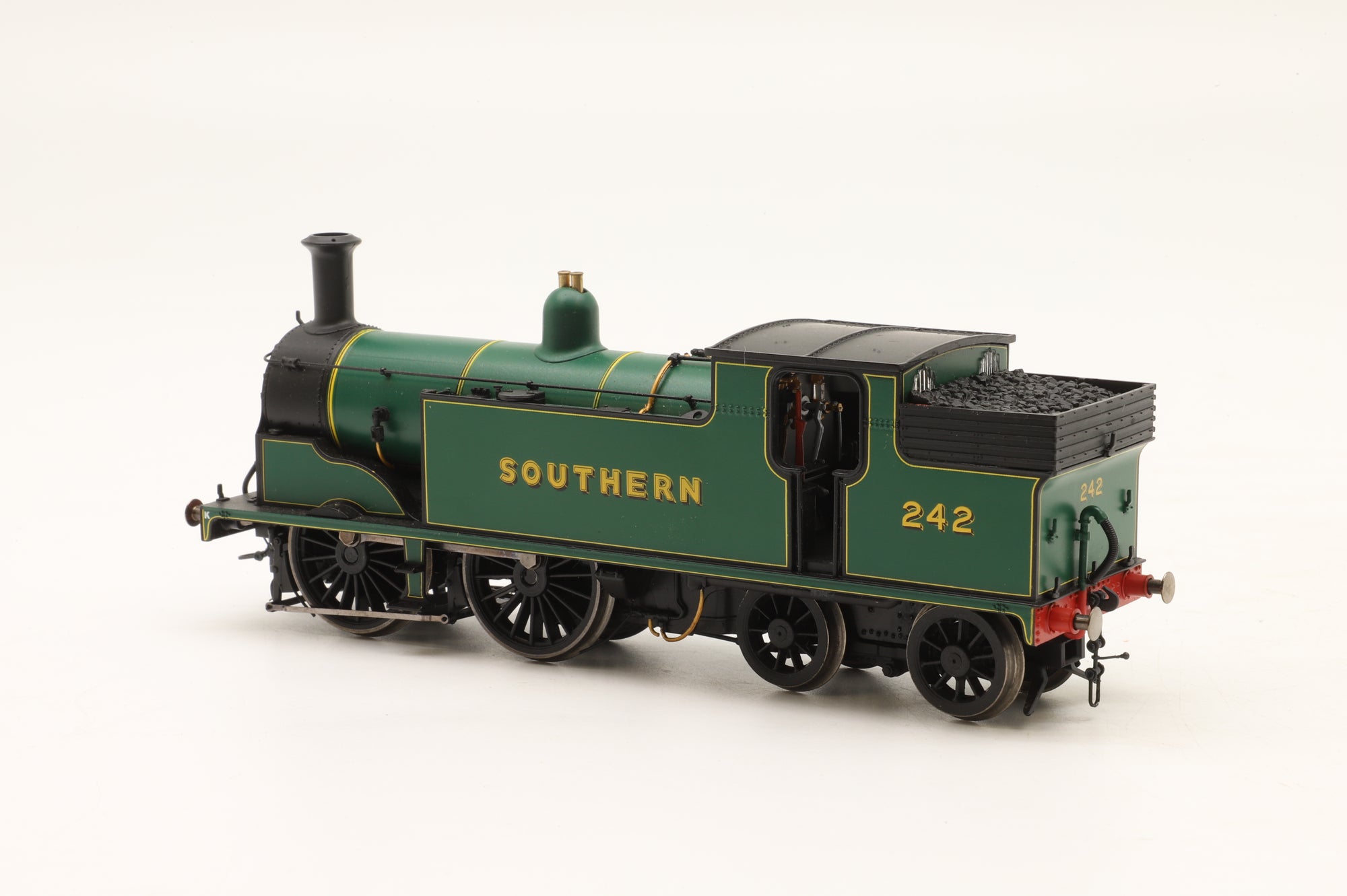 Hornby OO R2923 Class M7 No.242 in SR Malachite Green w/ Sunshine Lettering