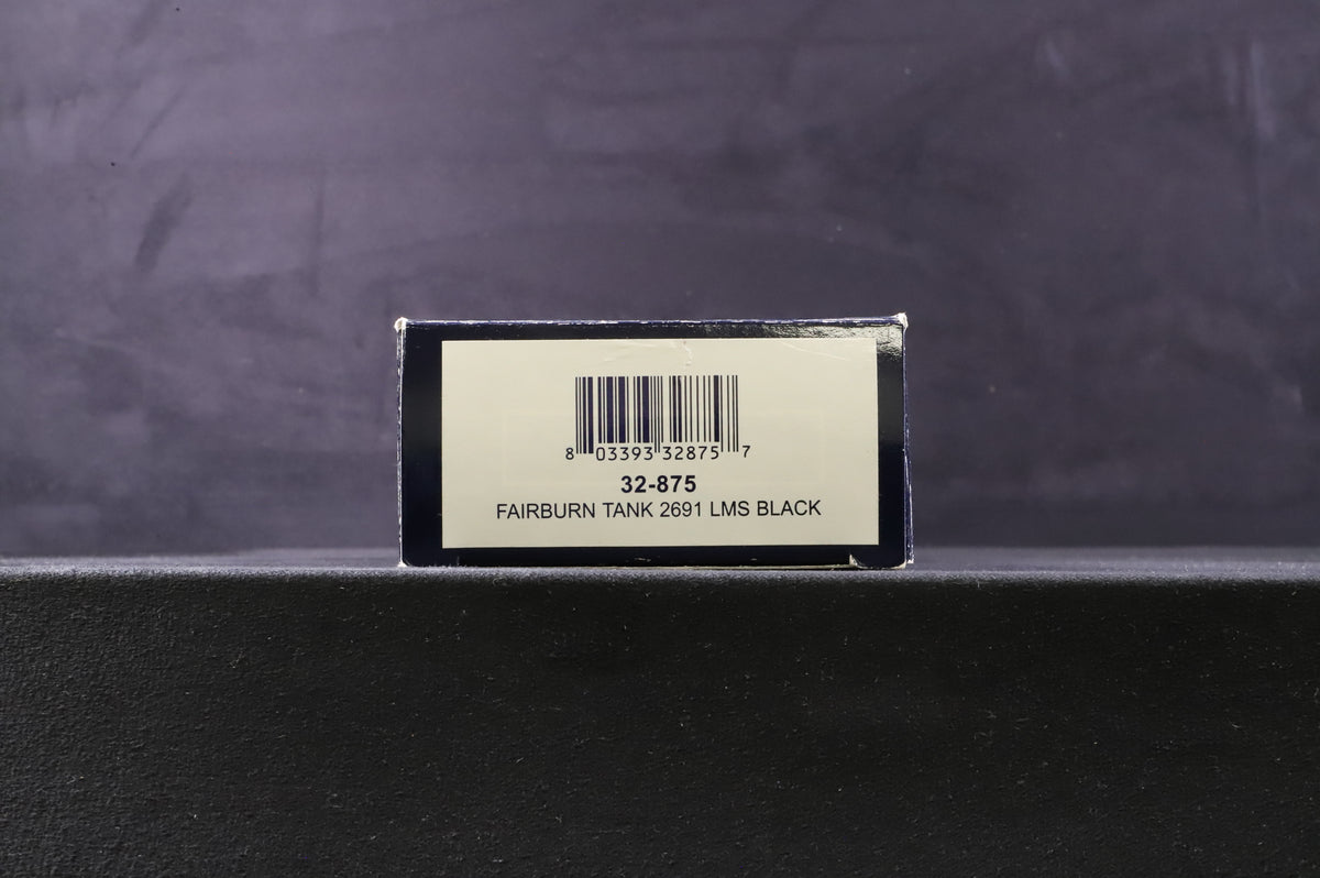 Bachmann OO 32-875 Fairburn Tank &#39;2691&#39; LMS Black