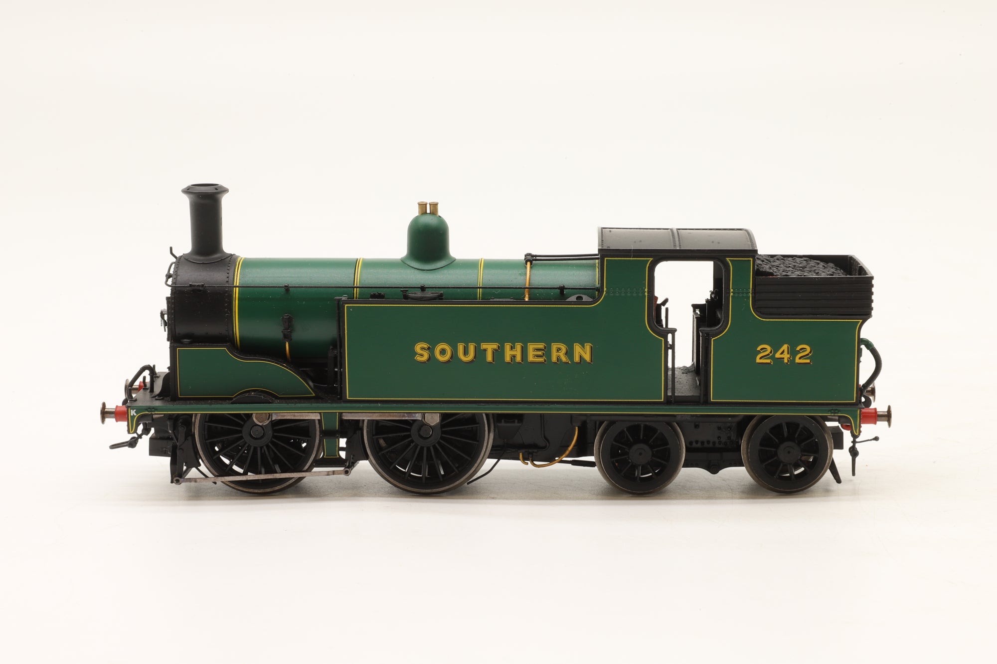 Hornby OO R2923 Class M7 No.242 in SR Malachite Green w/ Sunshine Lettering