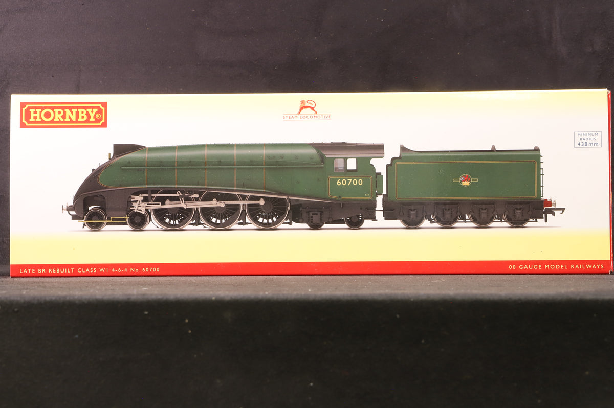 Hornby OO R3980 Late BR Rebuilt Class WI 4-6-4 &#39;60700&#39;