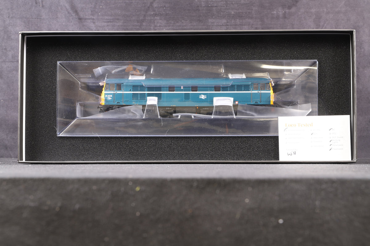 Accurascale OO ACC2749 Class 31 &#39;31409&#39; BR Blue