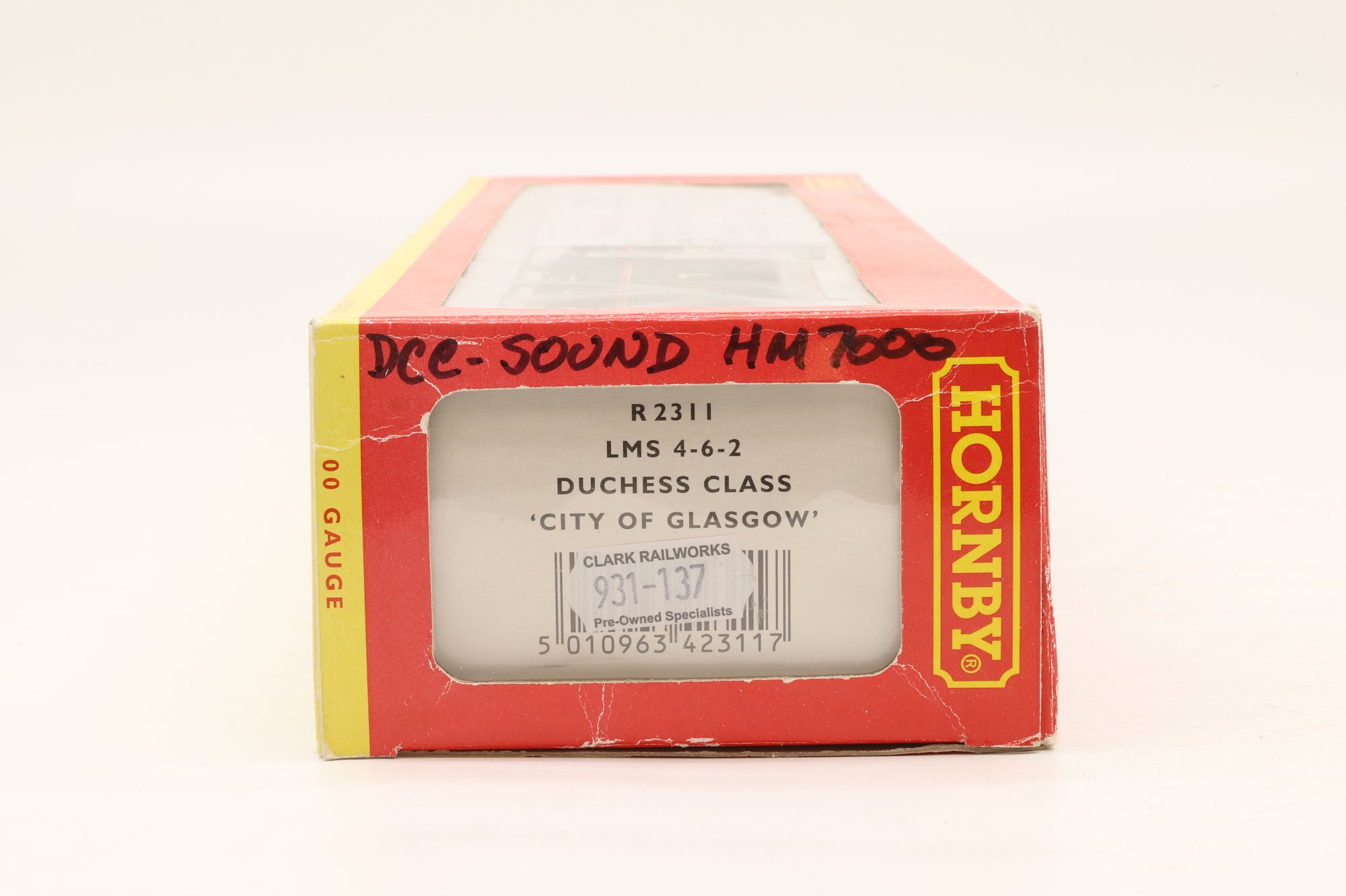 Hornby OO R2311 Duchess Class 6242 'City of Glasgow' in Lined LMS Black – DCC Sound
