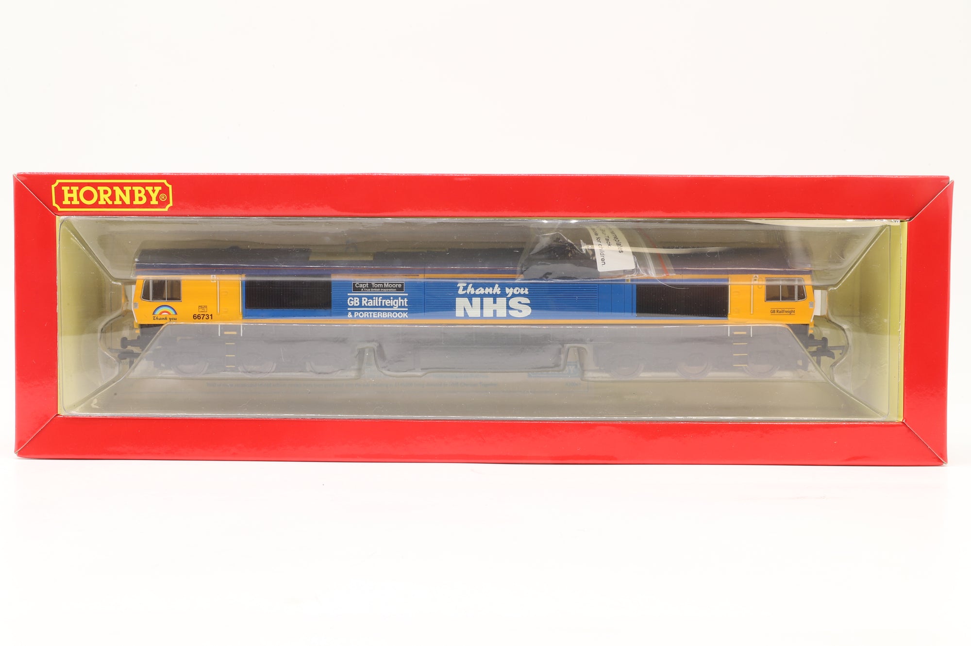 Hornby OO R30069 Class 66 '66731' Diesel Locomotive GBRf