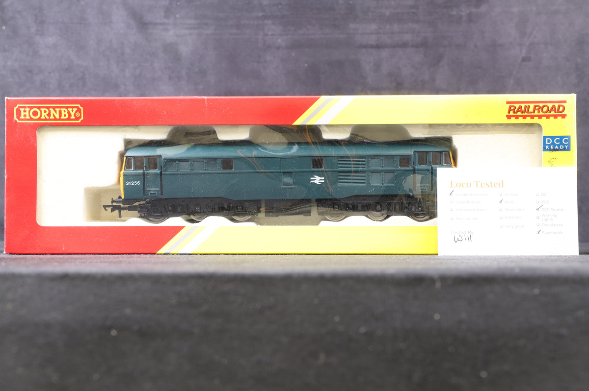 Hornby OO R3067 Class 31 AIA-AIA Diesel Electric &#39;31256&#39;, DCC Sound