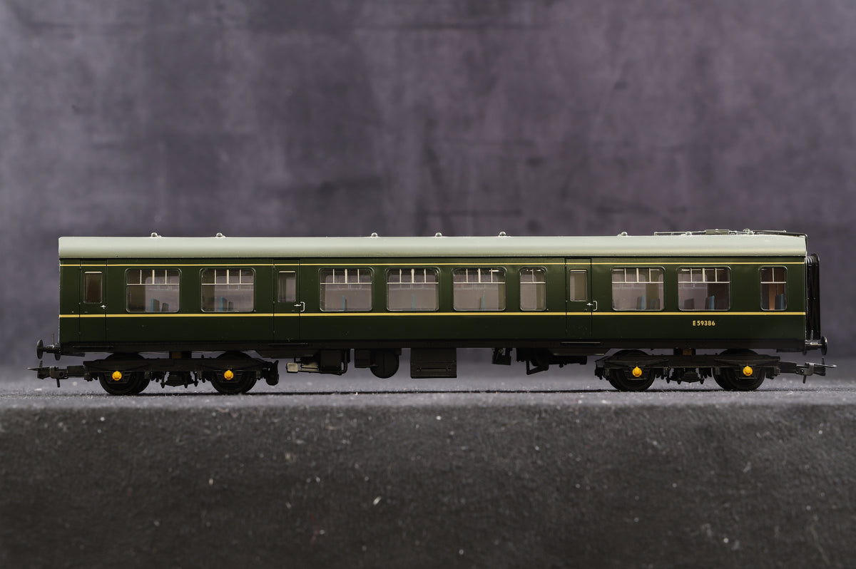 Bachmann OO 32-911 Class 108 3 Car DMU BR Green With Yellow Warning Panels