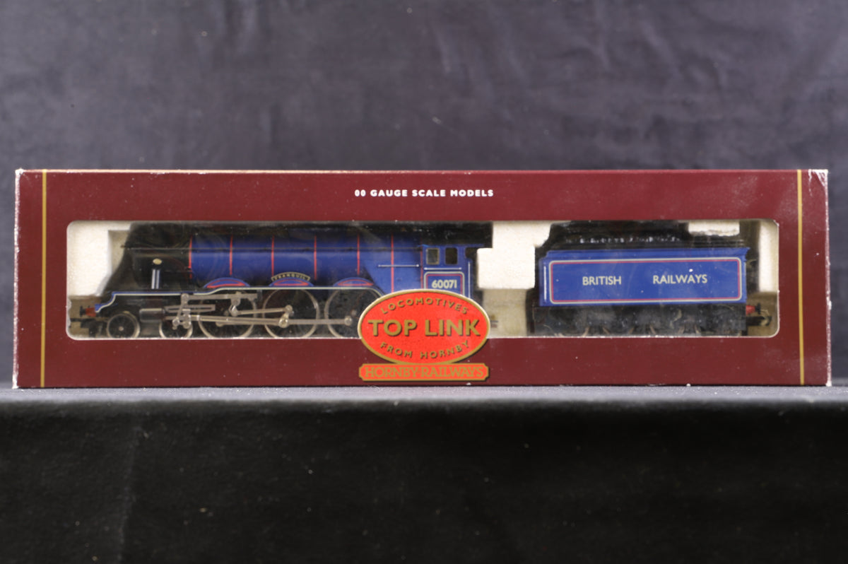 Hornby Railways OO R.140 Class A3 &#39;60071&#39; &#39;Tranquil&#39; BR Experimental Purple Ltd Ed 1282/ 1500