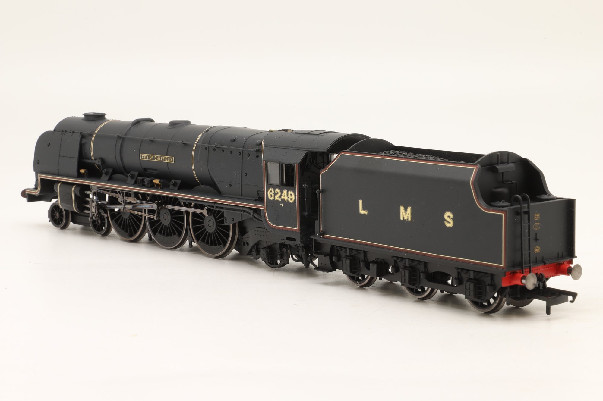 Hornby OO Duchess Class 6249 'City of Sheffield' in Lined LMS Black