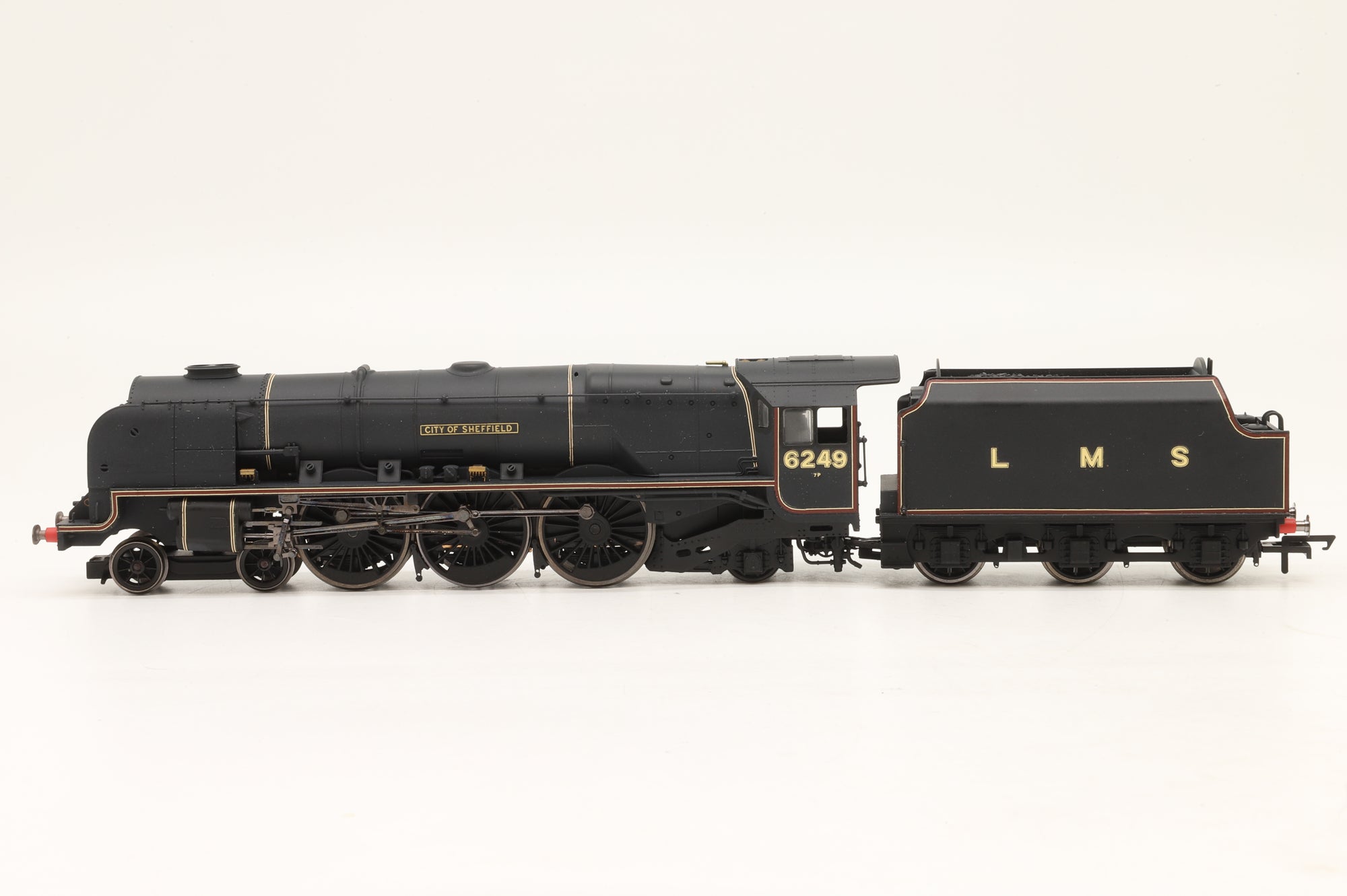 Hornby OO Duchess Class 6249 'City of Sheffield' in Lined LMS Black