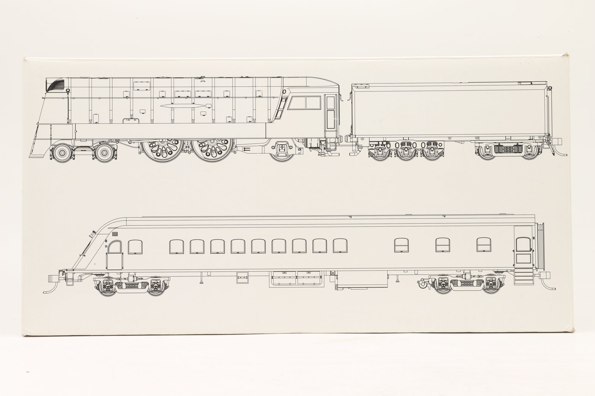 Fox Valley Models HO FVM10001 Milwaukee Road Hiawatha Set Incl. Streamlined Class A & 7x Coaches
