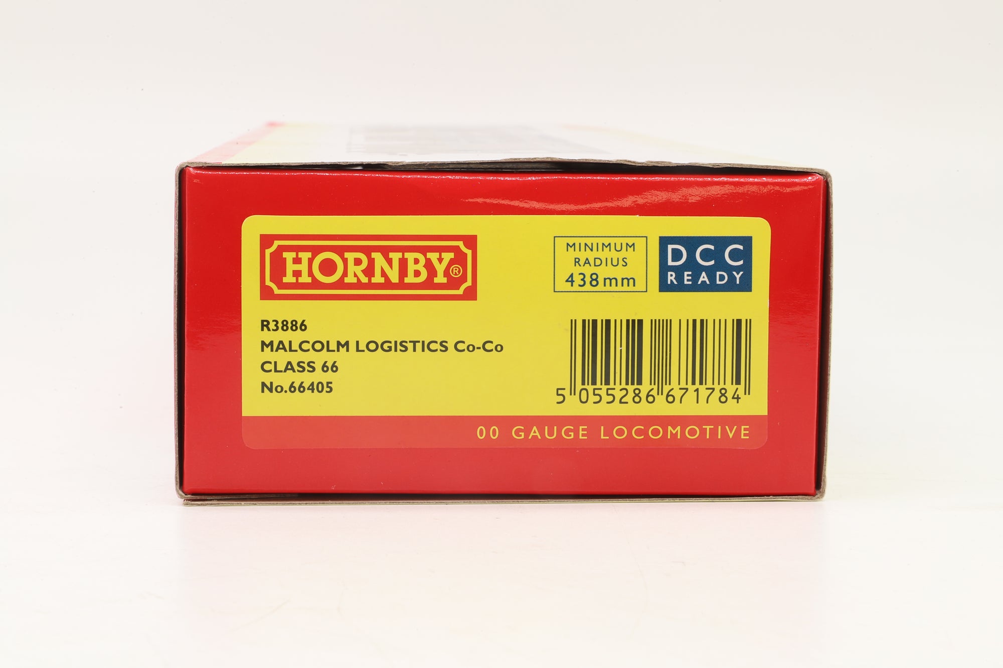 Hornby OO R3886 Class 66 '66405' Diesel Locomotive Malcolm Logistics DCC Sound