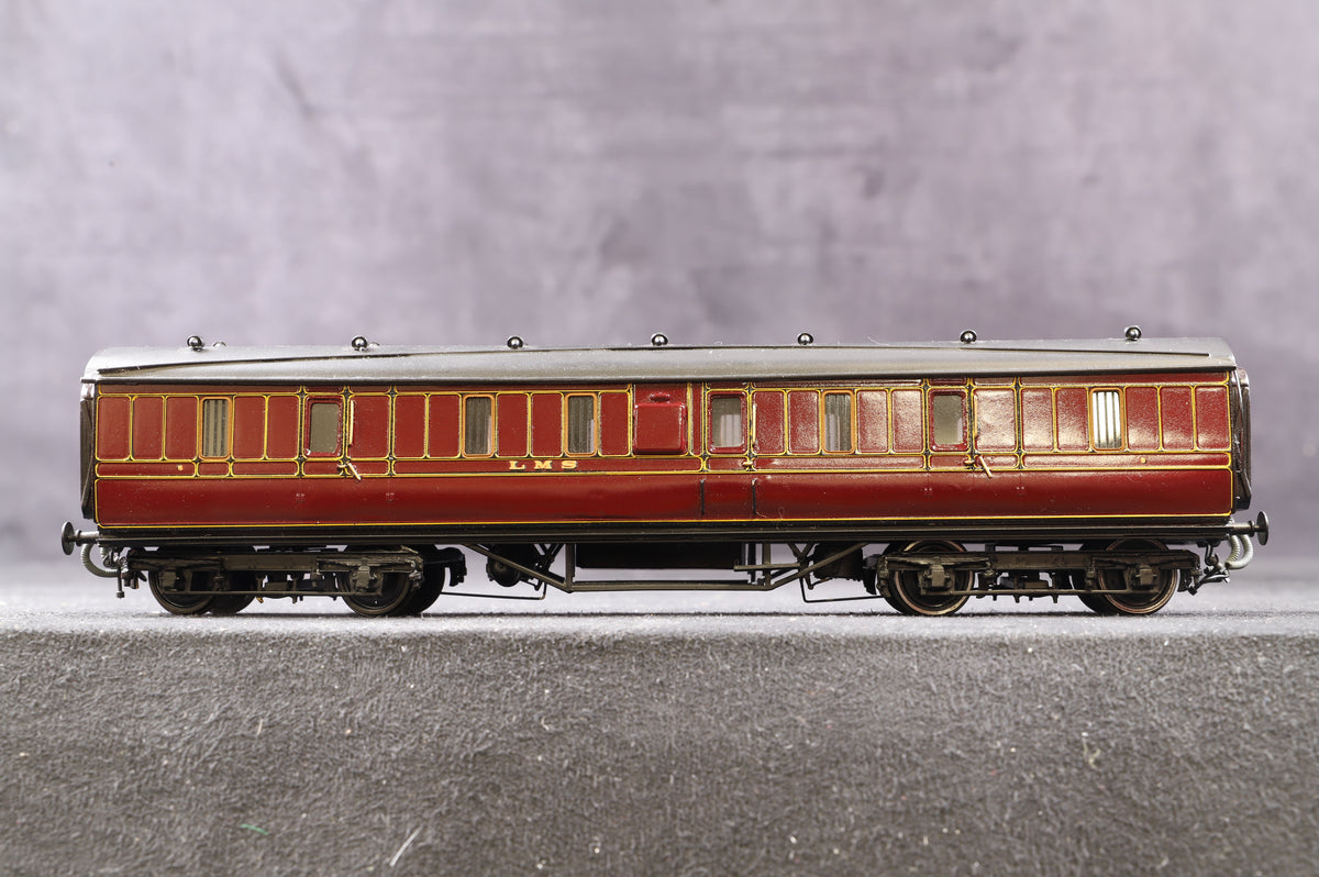 Lawrence Scale Models OO LMS Panelled 50&#39; Full Brake Coach