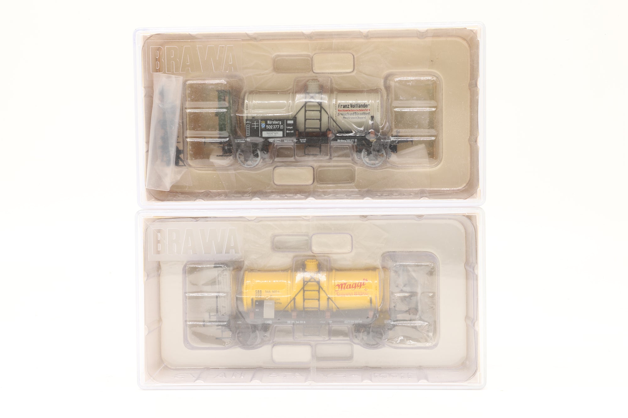 Brawa HO 47810 & 47822 Pair of Kesselwagens