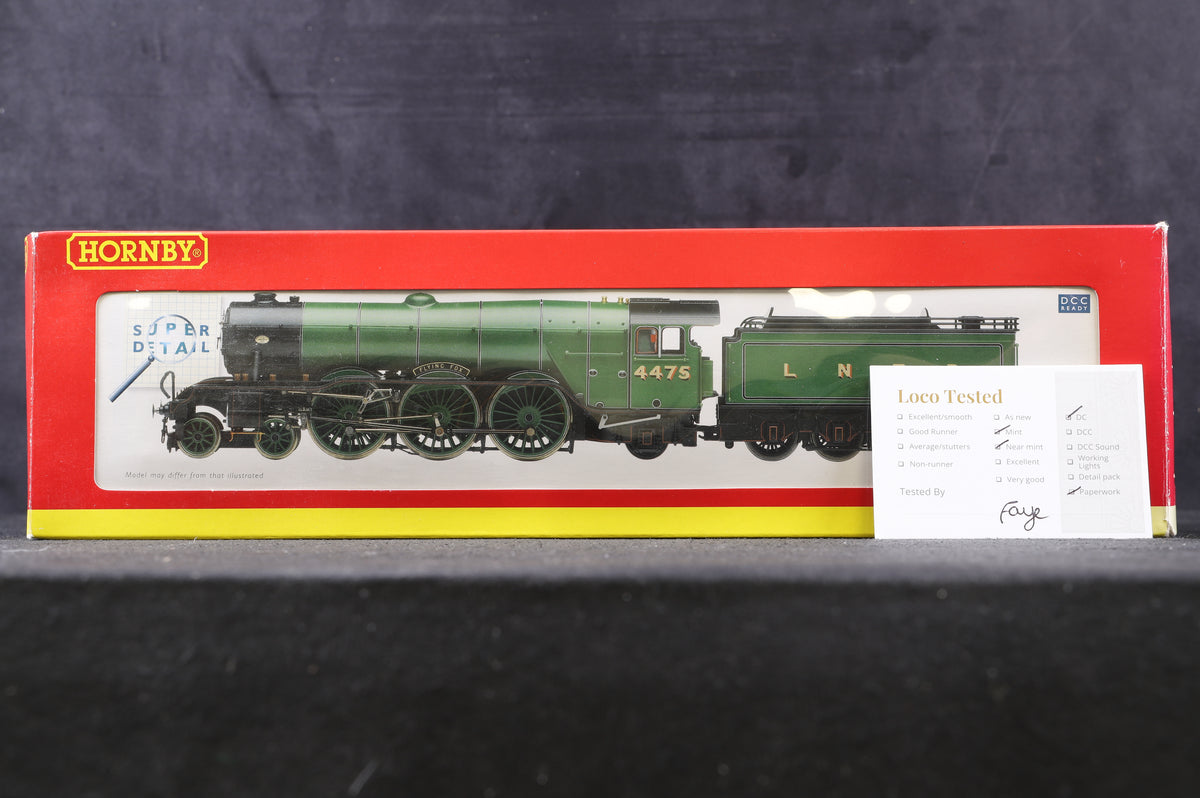 Hornby OO R2549 Class A1 &#39;4475&#39; &#39;Flying Fox&#39; LNER Apple Green