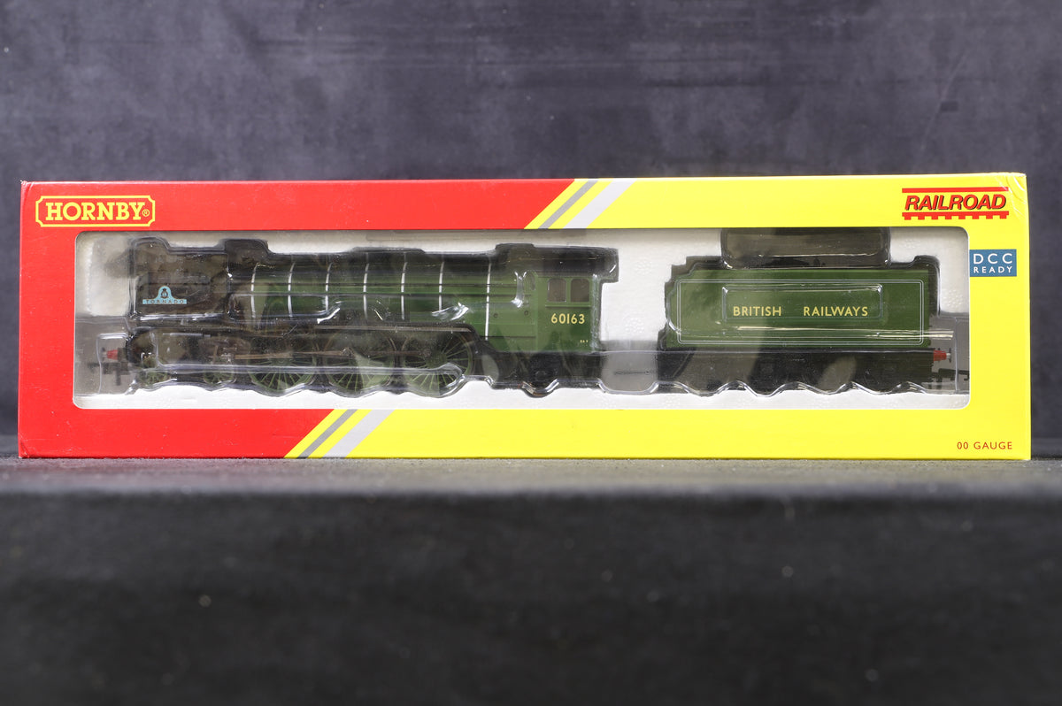 Hornby OO R3060 Class A1 &#39;60163&#39; &#39;Tornado&#39; BR Green